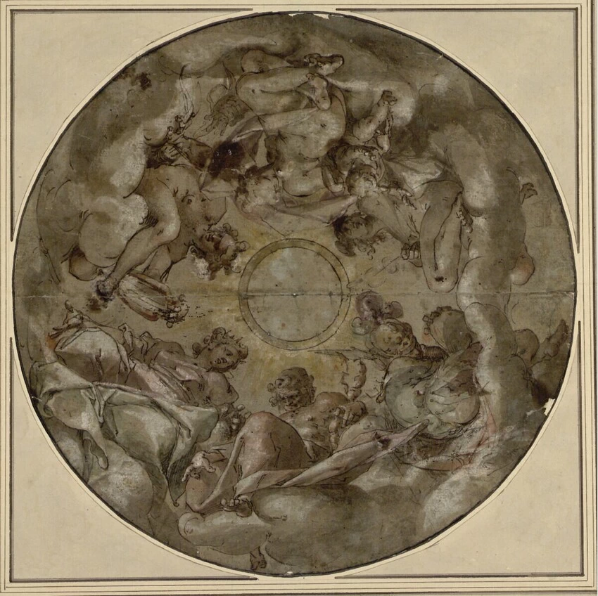 Bartholomeus Spranger - 109, Cerchio degli Dei, Albertina